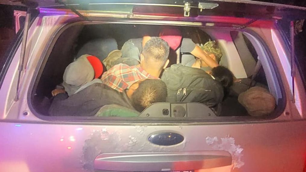 A man is arrested for attempting to smuggle eleven immigrants in his Ford Expedition. (SBG San Antonio)