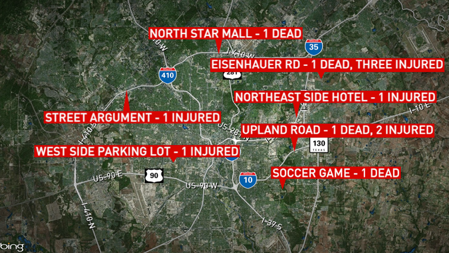 It was a deadly start to summer in San Antonio this weekend. Six people were shot to death and several others were injured. Many of the victims were teenagers. (SBG San Antonio){br}